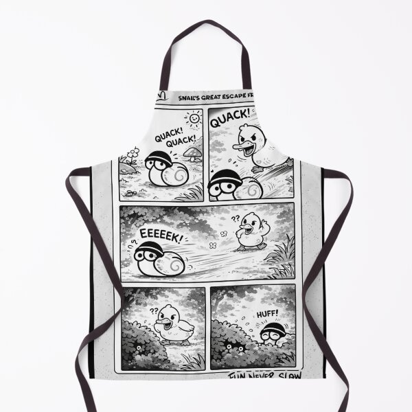 Item preview, Snail’s Great Escape From The Duck designed and sold by snewen.