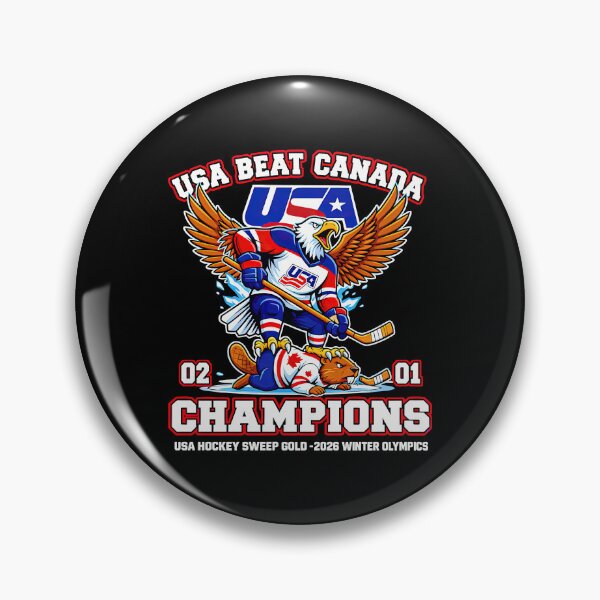 Item preview, USA beat Canada 2-1 Champions USA Hockey Sweep Gold 2026 Winter Olympics designed and sold by hargisnamocho.