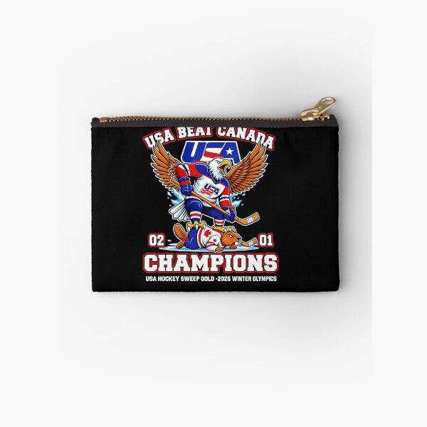 Item preview, USA beat Canada 2-1 Champions USA Hockey Sweep Gold 2026 Winter Olympics designed and sold by hargisnamocho.