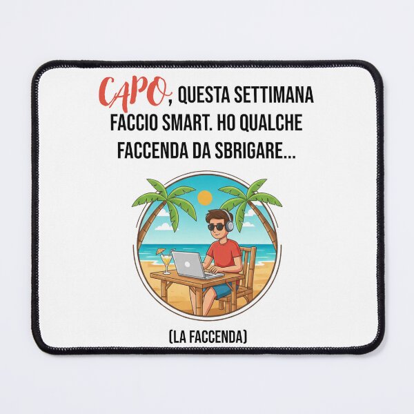 Item preview, Smart Working al Mare - La Faccenda da Sbrigare designed and sold by Creative Quests.
