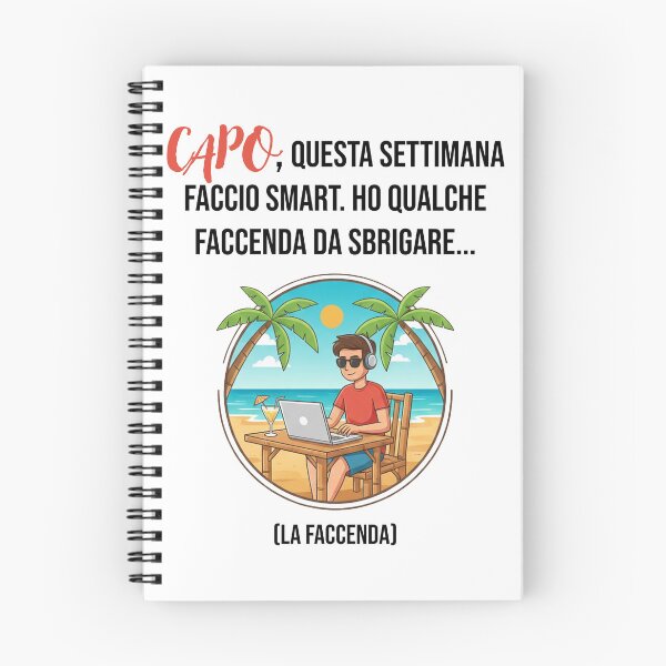 Item preview, Smart Working al Mare - La Faccenda da Sbrigare designed and sold by Creative Quests.