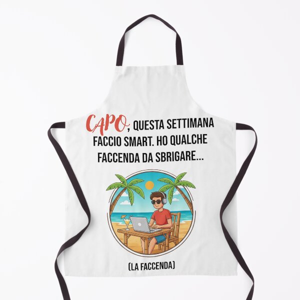 Artikelvorschau, Smart Working al Mare – La Faccenda da Sbrigare entworfen und verkauft von Creative Quests.
