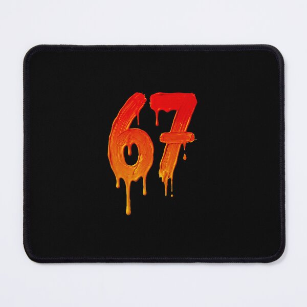 Item preview, 67 Drip Paint Number Bold Street  designed and sold by gladysenglish.