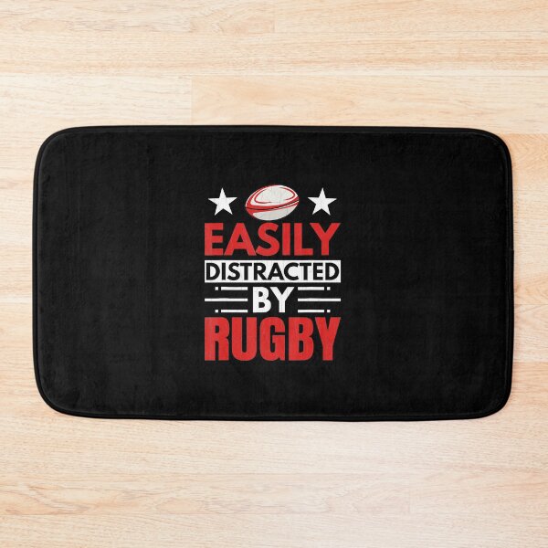 Item preview, Easily Distracted By Rugby Funny Player Coach Sports  designed and sold by GabrieSketcham.