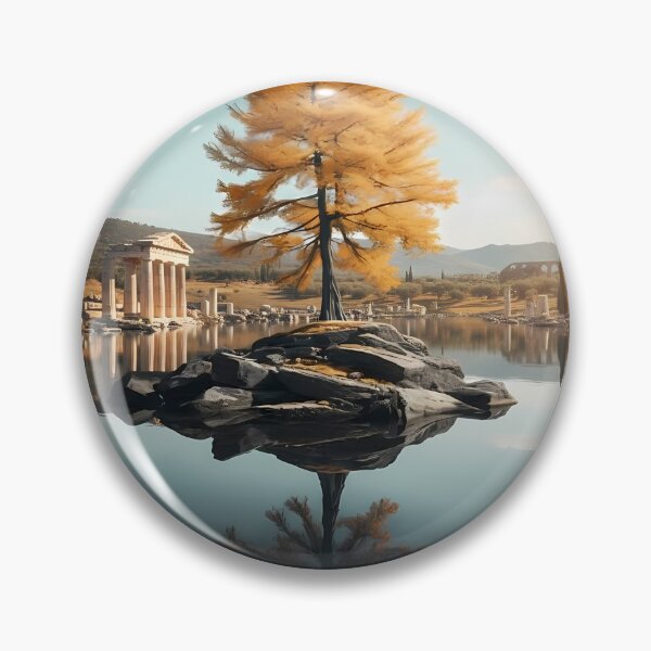 Item preview, Ancient Ruins Reflected in Water designed and sold by Daniel Abdelmaseih.