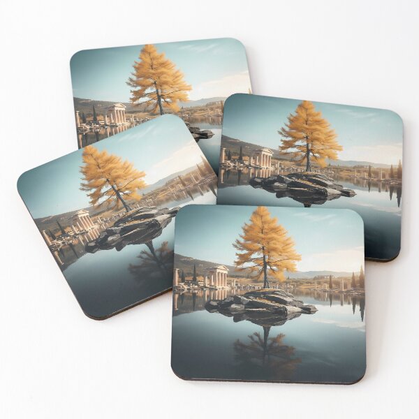 Item preview, Ancient Ruins Reflected in Water designed and sold by Daniel Abdelmaseih.