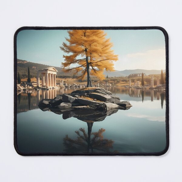 Item preview, Ancient Ruins Reflected in Water designed and sold by Daniel Abdelmaseih.