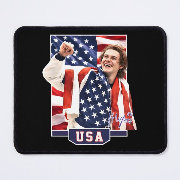 Item preview, Jack Hughes USA Hockey, Jack Hughes Golden Goal designed and sold by CLOUDYMOODS.