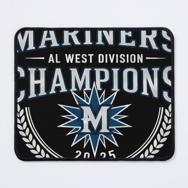 Item preview, Mariners Al West Division Champions 2025 designed and sold by SamantaNader.