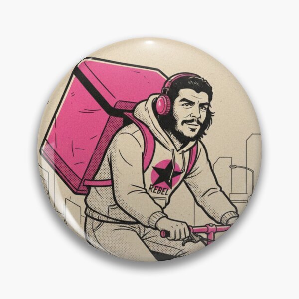 Item preview, “REVOLUTION ON WHEELS — The Neon Guerrilla of the Crosswalk Republic” designed and sold by Print Fiction.