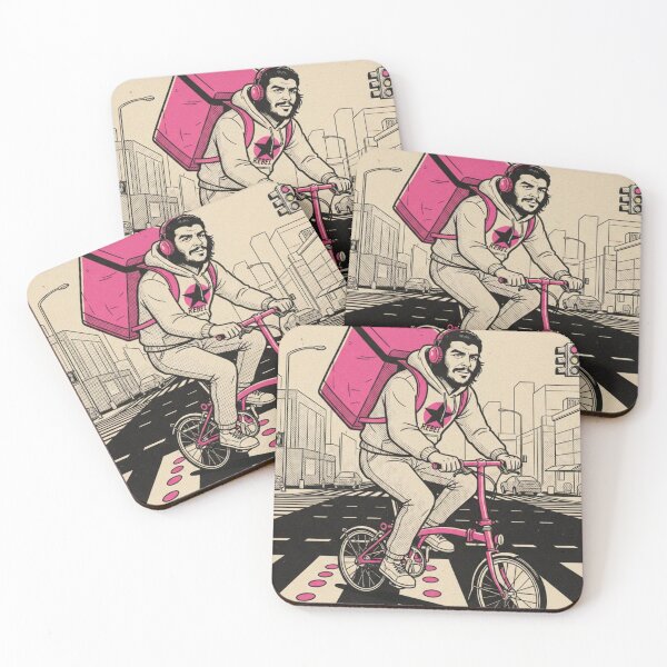Item preview, “REVOLUTION ON WHEELS — The Neon Guerrilla of the Crosswalk Republic” designed and sold by Print Fiction.
