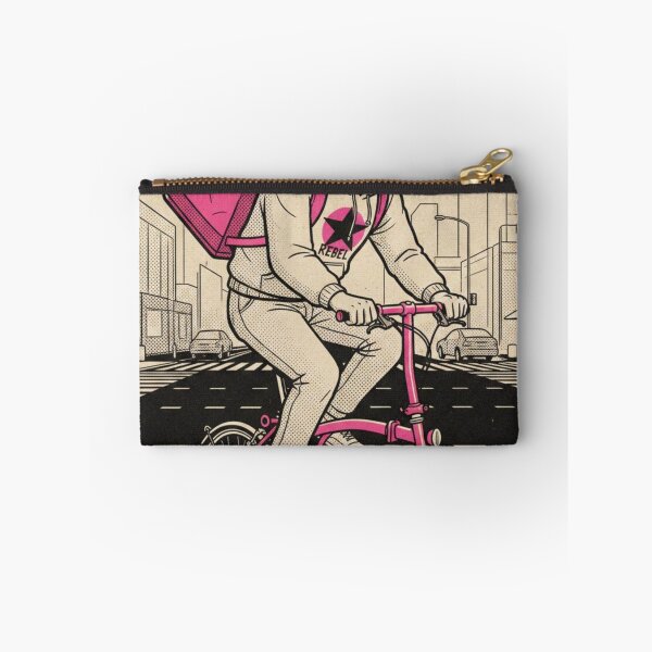 Item preview, “REVOLUTION ON WHEELS — The Neon Guerrilla of the Crosswalk Republic” designed and sold by Print Fiction.
