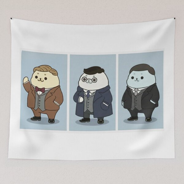 Item preview, The Selkie Syndicate: 1920s Vintage Gangster Trio designed and sold by ICTLatte.
