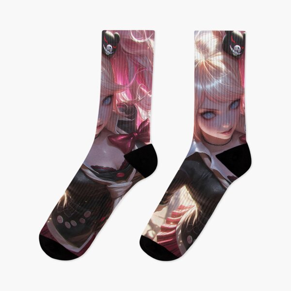 Item preview, Junko Enoshima Danganronpa Twin Tails School Uniform Chaos Queen designed and sold by 108Recordings.