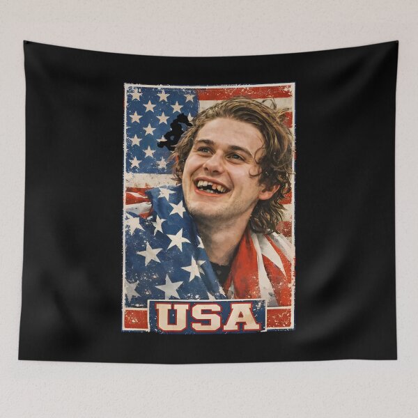 Item preview, Jack Hughes USA Hockey, Jack Hughes Golden Goal designed and sold by CLOUDYMOODS.