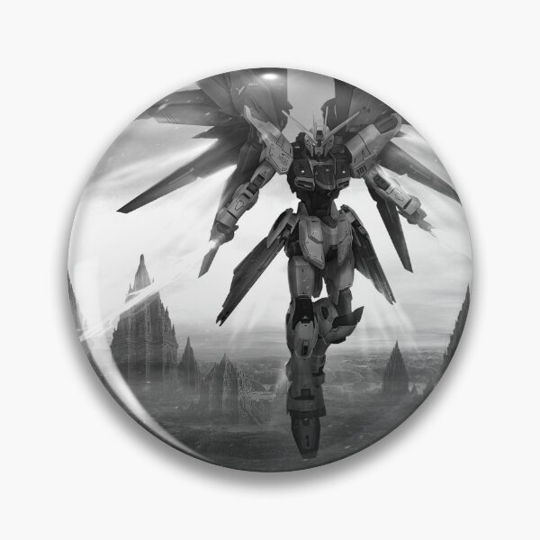 Item preview, black white ZGMF-X10A Freedom Gundam seed prambanan temple DIGITAL IMAGING designed and sold by sabartgunpla.