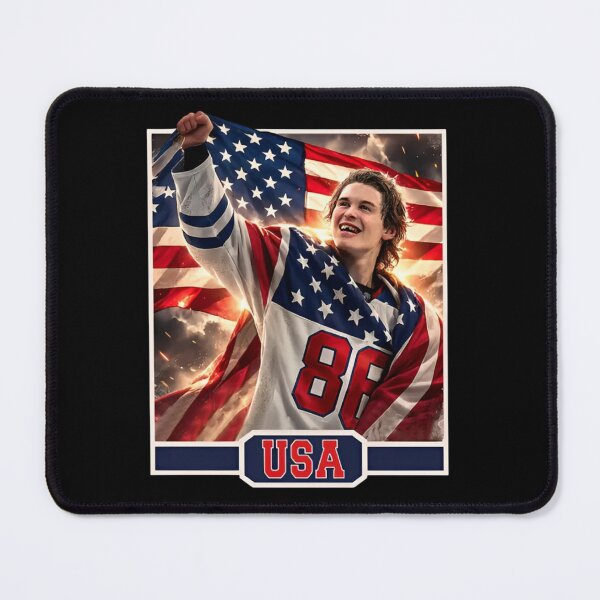 Item preview, Jack Hughes USA Hockey, Jack Hughes Golden Goal designed and sold by CLOUDYMOODS.