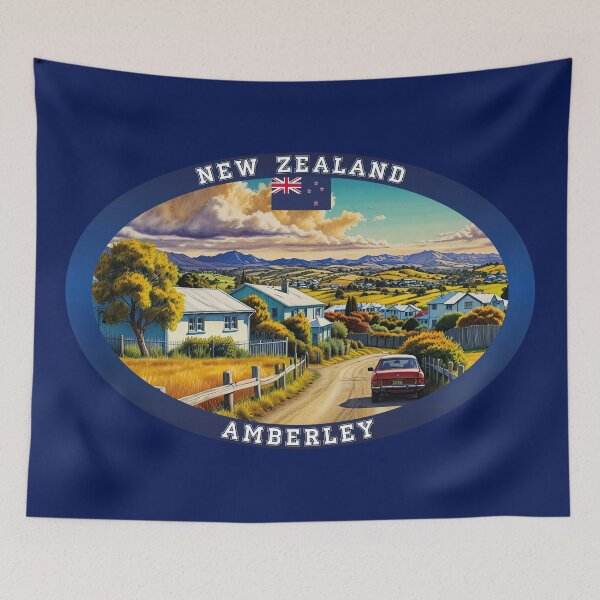 Item preview, Amberley New Zealand Travel designed and sold by Thistle-TShop.