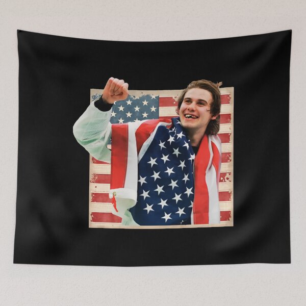 Item preview, Jack Hughes USA Hockey, Jack Hughes Golden Goal designed and sold by CLOUDYMOODS.
