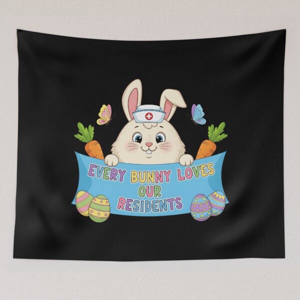 Item preview, Every Bunny Loves Our Residents Easter Bunny Caregivers designed and sold by OlakunleOloroz.