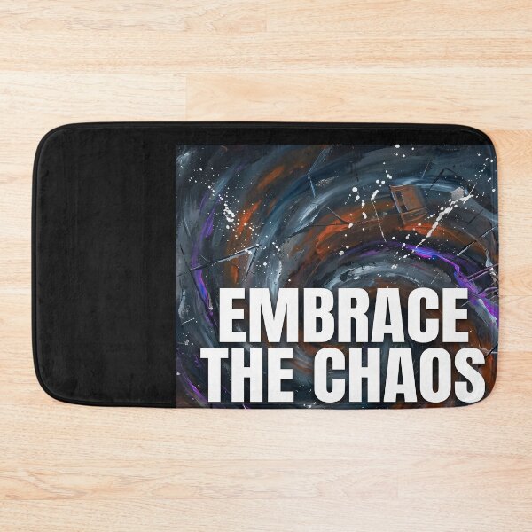Item preview, Embrace the Chaos Abstract Art designed and sold by DeBrainstore.