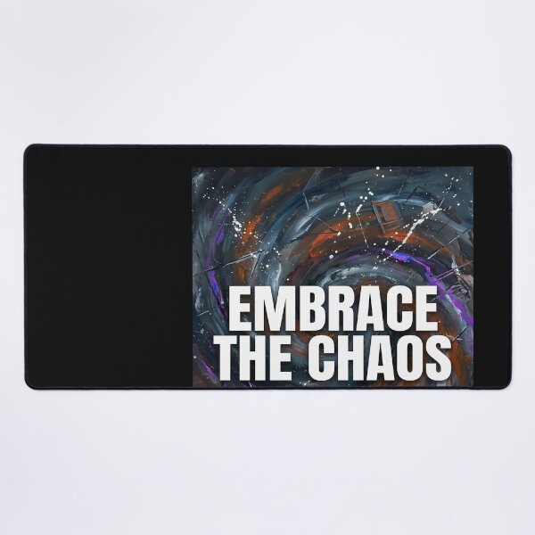 Item preview, Embrace the Chaos Abstract Art designed and sold by DeBrainstore.