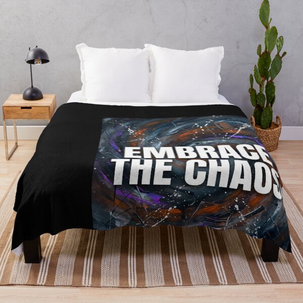 Item preview, Embrace the Chaos Abstract Art designed and sold by DeBrainstore.