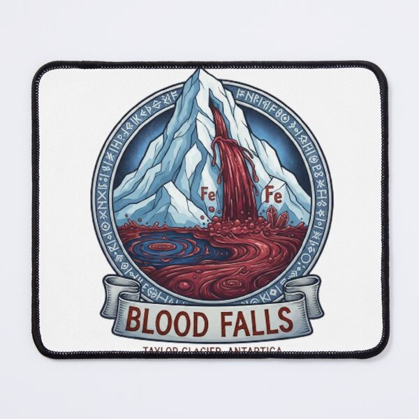 Item preview, BLOOD FALLS ANTARTICA designed and sold by likbatonboot.