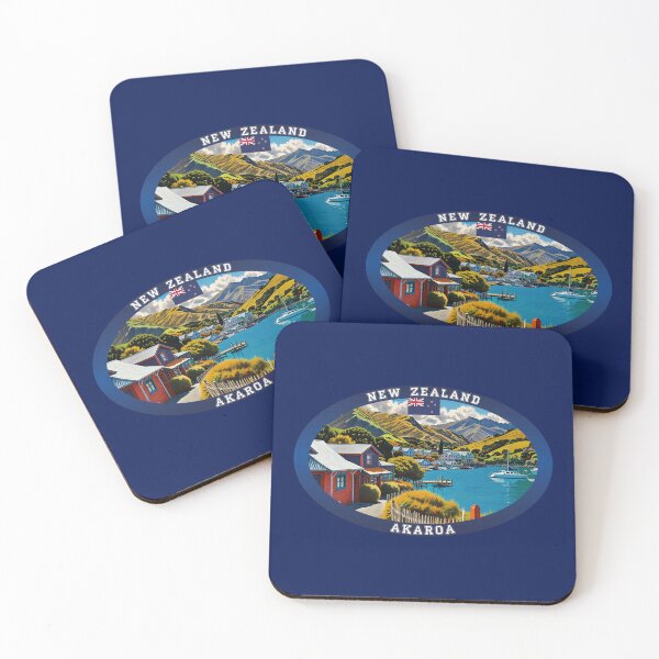 Item preview, Akaroa New Zealand Travel designed and sold by Thistle-TShop.