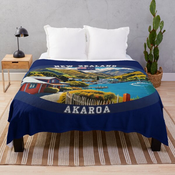 Item preview, Akaroa New Zealand Travel designed and sold by Thistle-TShop.