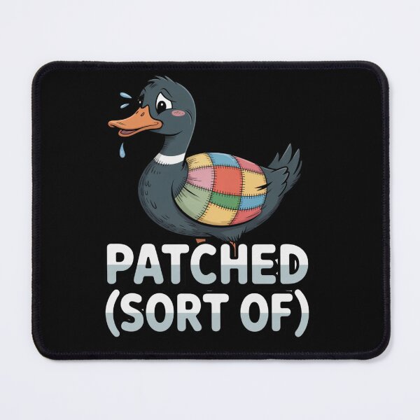 Item preview, Quack Tape  - repair-tape - field repair humor - temporary fix club - patch notes humor - hotfix engineer joke - maintenance crew - workshop life funny - overlanding repair - maker space  designed and sold by JansenGS.
