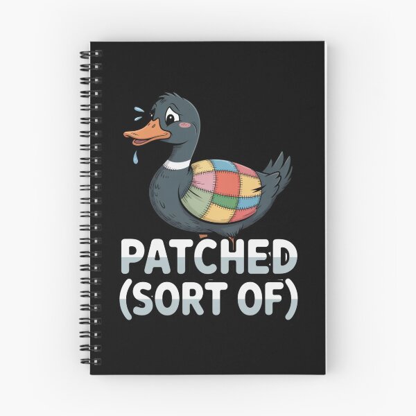 Item preview, Quack Tape  - repair-tape - field repair humor - temporary fix club - patch notes humor - hotfix engineer joke - maintenance crew - workshop life funny - overlanding repair - maker space  designed and sold by JansenGS.