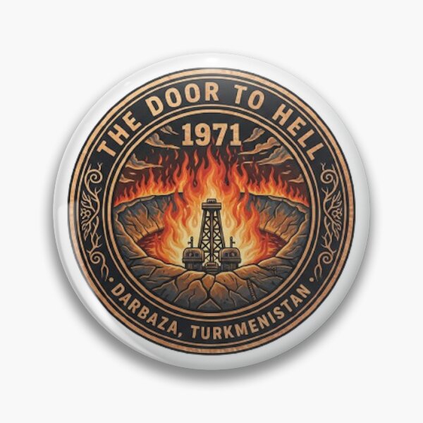Item preview, THE DOOR TO HELL TURKMENISTAN designed and sold by likbatonboot.