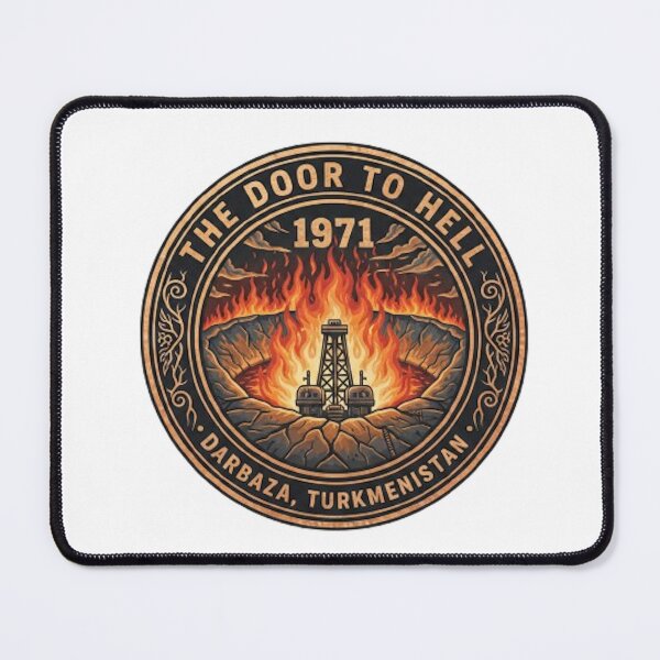 Item preview, THE DOOR TO HELL TURKMENISTAN designed and sold by likbatonboot.