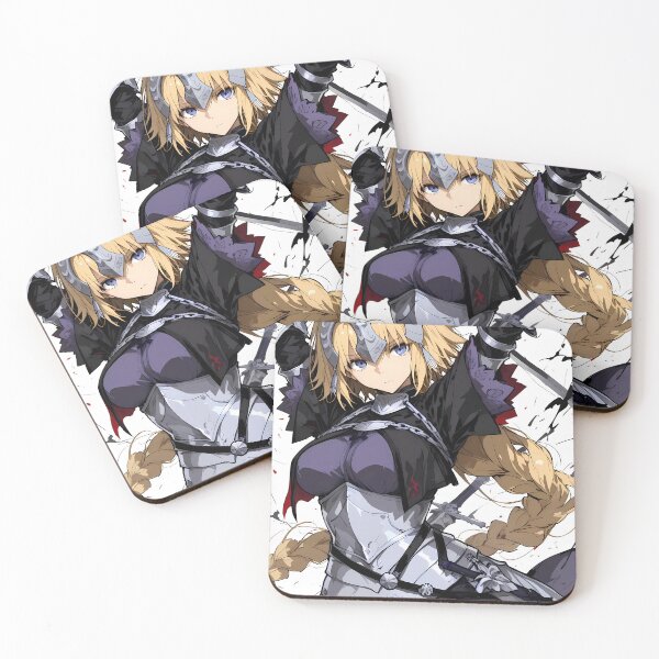 Item preview, Jeanne D Arc Fate Grand Order Anime Girl Battle Stance Power designed and sold by 108Recordings.