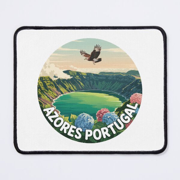 Item preview, Azores Portugal Travel Badge designed and sold by CircinusStore.