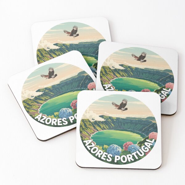Item preview, Azores Portugal Travel Badge designed and sold by CircinusStore.