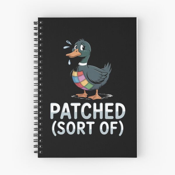 Item preview, Quack Tape  - repair-tape - field repair humor - temporary fix club - patch notes humor - hotfix engineer joke - maintenance crew - workshop life funny - overlanding repair - maker space  designed and sold by JansenGS.