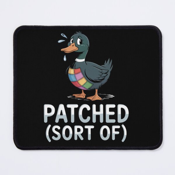 Item preview, Quack Tape  - repair-tape - field repair humor - temporary fix club - patch notes humor - hotfix engineer joke - maintenance crew - workshop life funny - overlanding repair - maker space  designed and sold by JansenGS.
