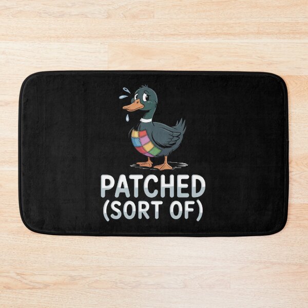 Item preview, Quack Tape - repair-tape - field repair humor - temporary fix club - patch notes humor - hotfix engineer joke - maintenance crew - workshop life funny - overlanding repair - maker space designed and sold by JansenGS.