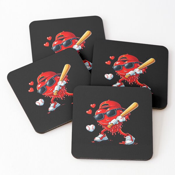 Item preview, Dripping Heart Baseball Cartoon Street Style designed and sold by miaa-artistshop.