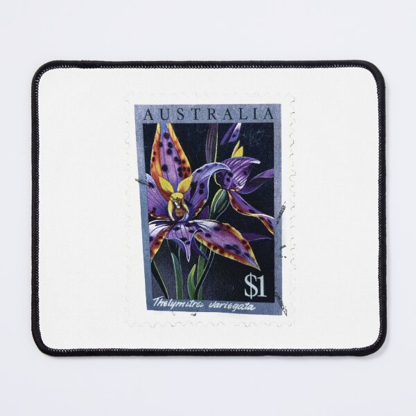 Item preview, Purple Flower Australia Vintage Postage Stamp designed and sold by red-amber65.