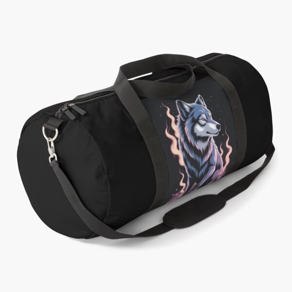 Item preview, Mystic Fire Spirit Wolf – Fantasy Animal Art designed and sold by myforestfog.