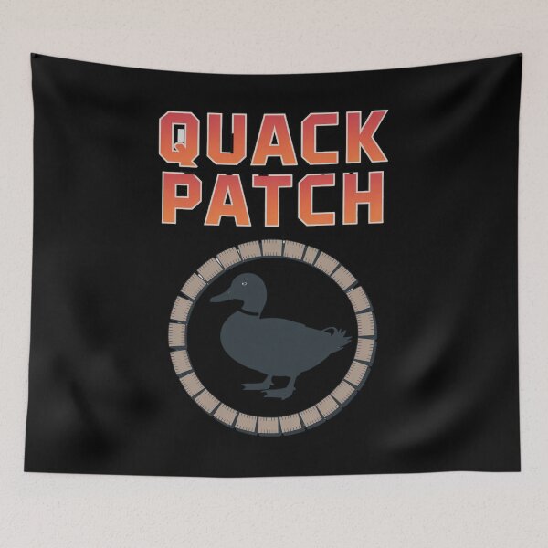 Item preview, Quack Tape  - repair-tape - field repair humor - temporary fix club - patch notes humor - hotfix engineer joke - maintenance crew - workshop life funny - overlanding repair - maker space  designed and sold by JansenGS.