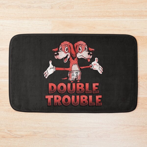 Item preview, Double‑Headed Mischief Dog designed and sold by AwesomeBeyondLimits.