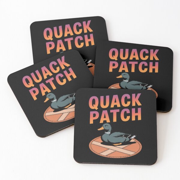 Item preview, Quack Tape  - repair-tape - field repair humor - temporary fix club - patch notes humor - hotfix engineer joke - maintenance crew - workshop life funny - overlanding repair - maker space  designed and sold by JansenGS.