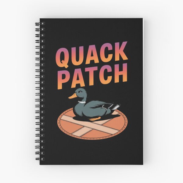 Item preview, Quack Tape  - repair-tape - field repair humor - temporary fix club - patch notes humor - hotfix engineer joke - maintenance crew - workshop life funny - overlanding repair - maker space  designed and sold by JansenGS.