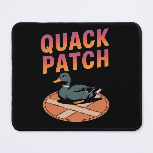 Item preview, Quack Tape  - repair-tape - field repair humor - temporary fix club - patch notes humor - hotfix engineer joke - maintenance crew - workshop life funny - overlanding repair - maker space  designed and sold by JansenGS.