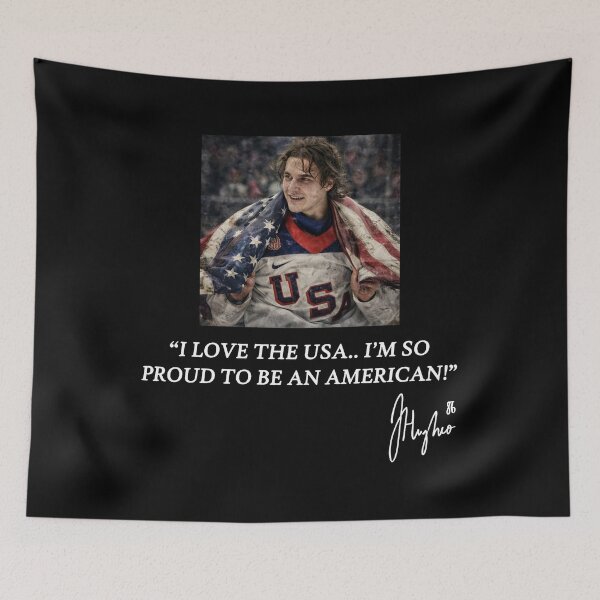 Item preview, Jack Hughes USA Hockey, Jack Hughes Golden Goal designed and sold by CLOUDYMOODS.