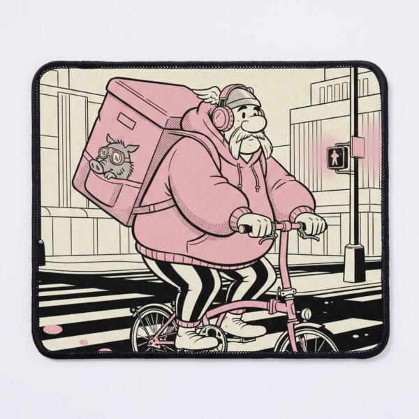 Item preview, “THE MIGHTY MENHIR‑MOVER OF THE NEON CROSSWALK DIMENSION” designed and sold by Print Fiction.